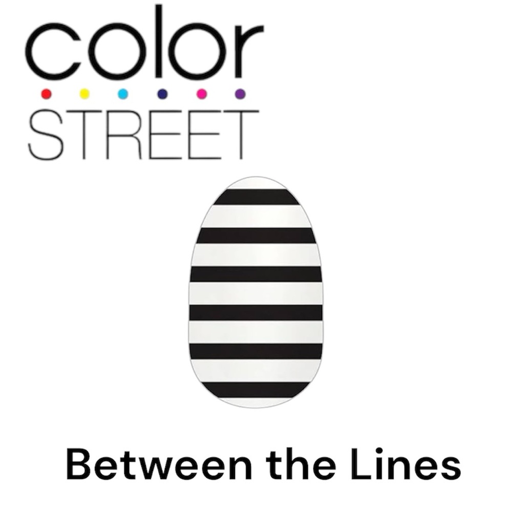3 FOR $35: COLOR STREET Nail Strips - Between the Lines